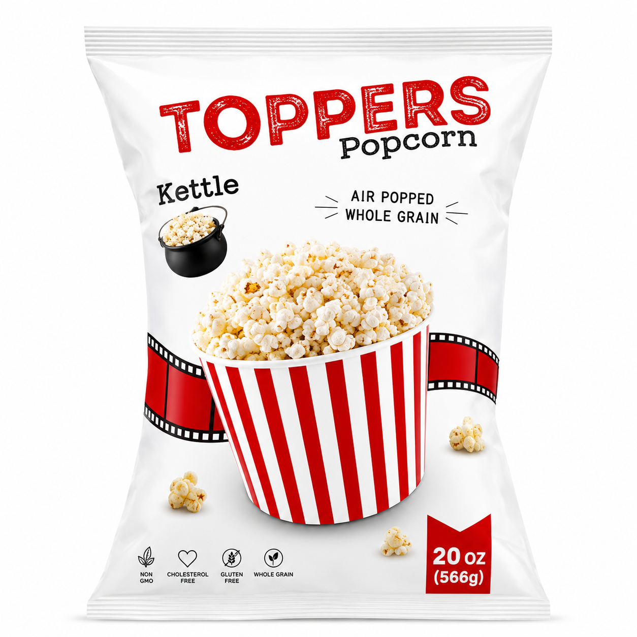 Toppers Kettle Popcorn 2oz