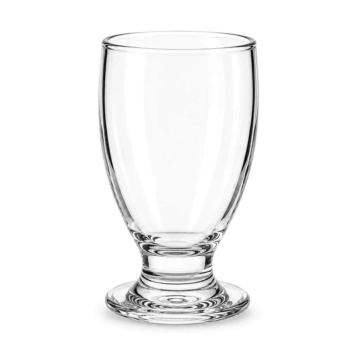 Premium Clear Glass Goblet