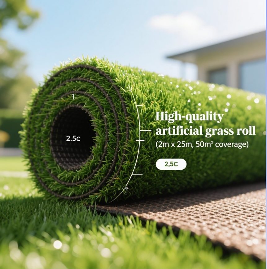 Plastic Grass 2mX1m