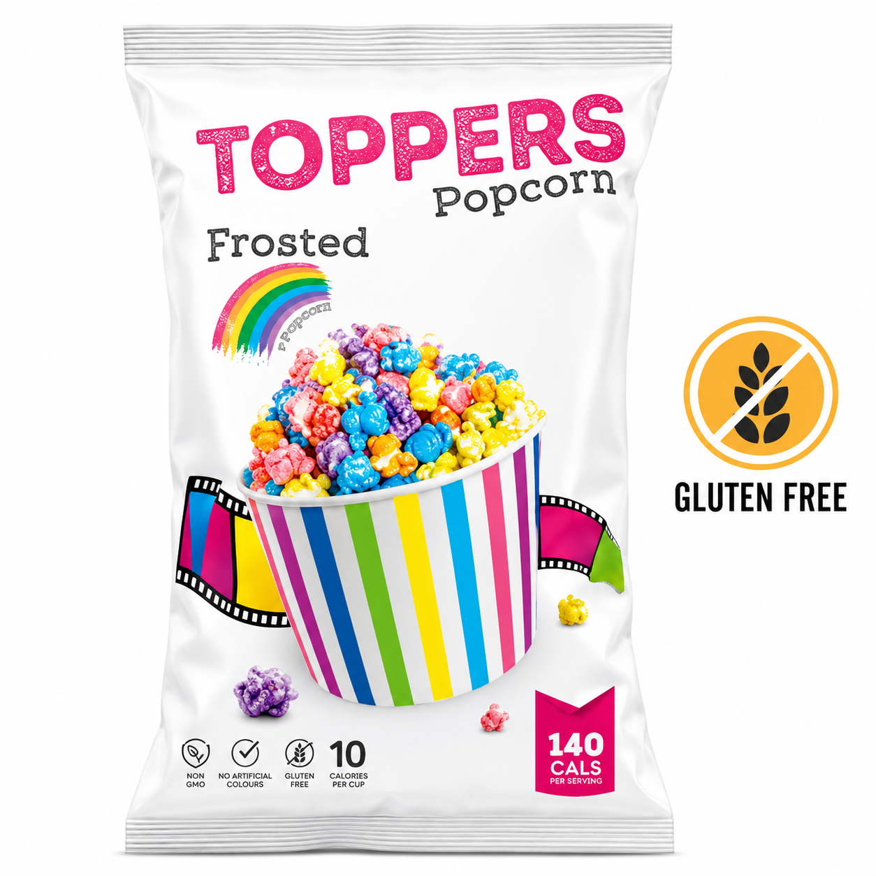 Toppers Frosted Popcorn 10oz