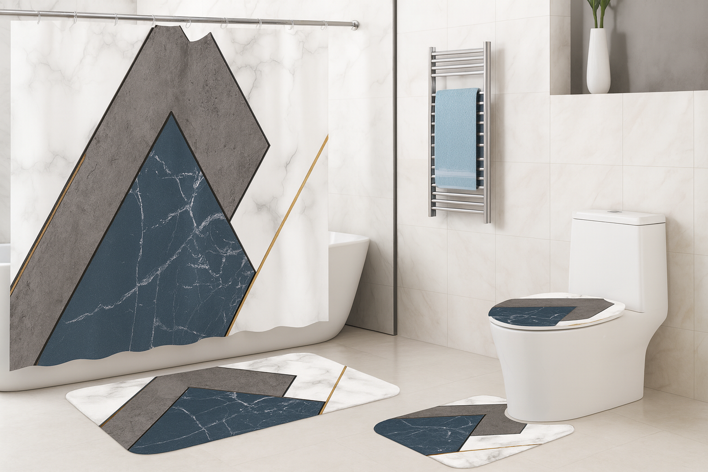 Geometric Marble Design
