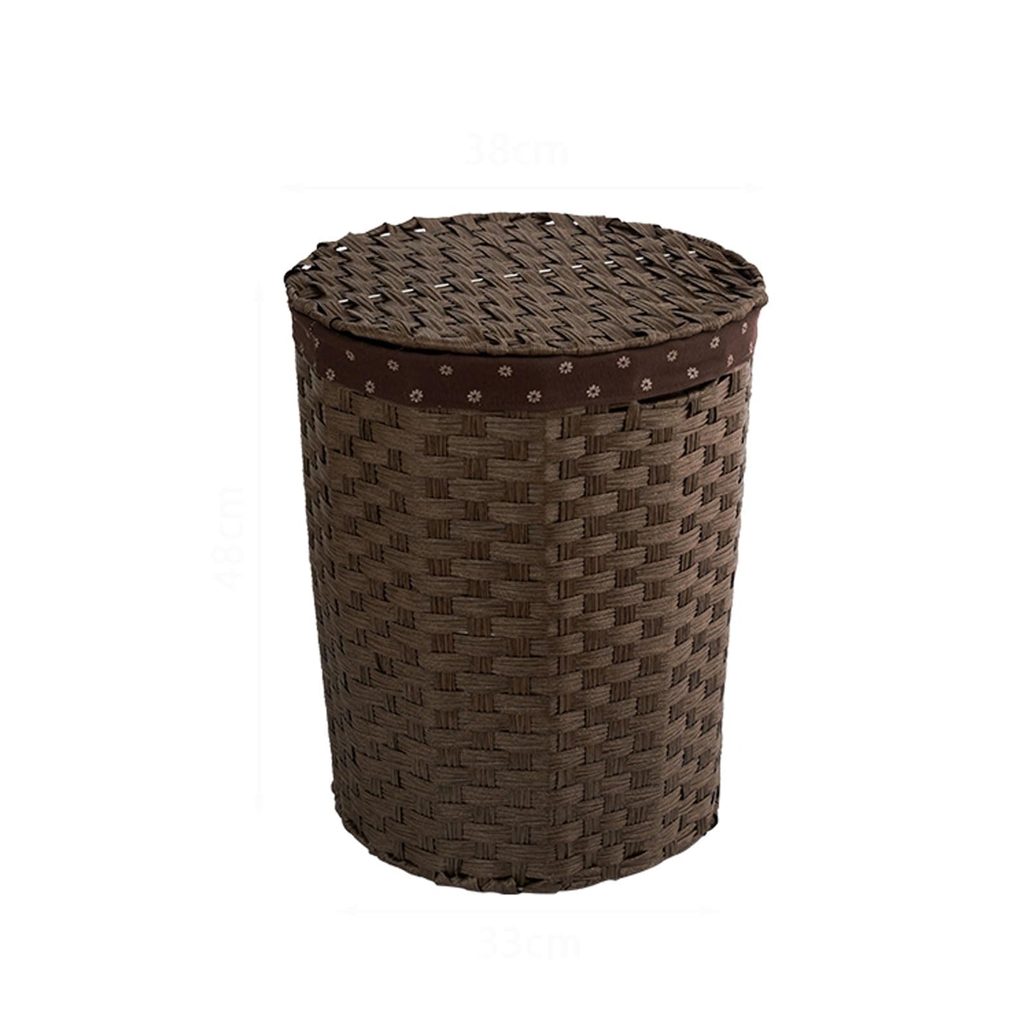 Laundry Basket Brown Cabana-Small