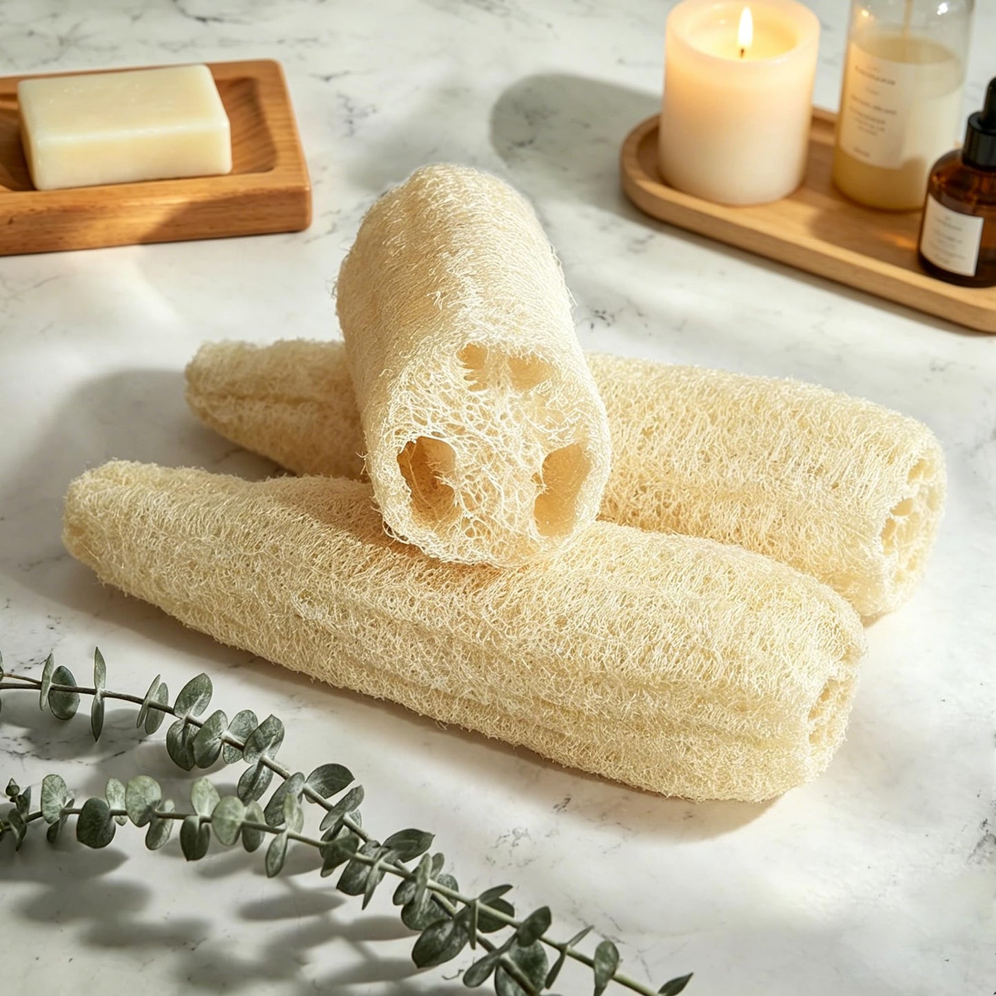Natural Loofah Bath Sponge