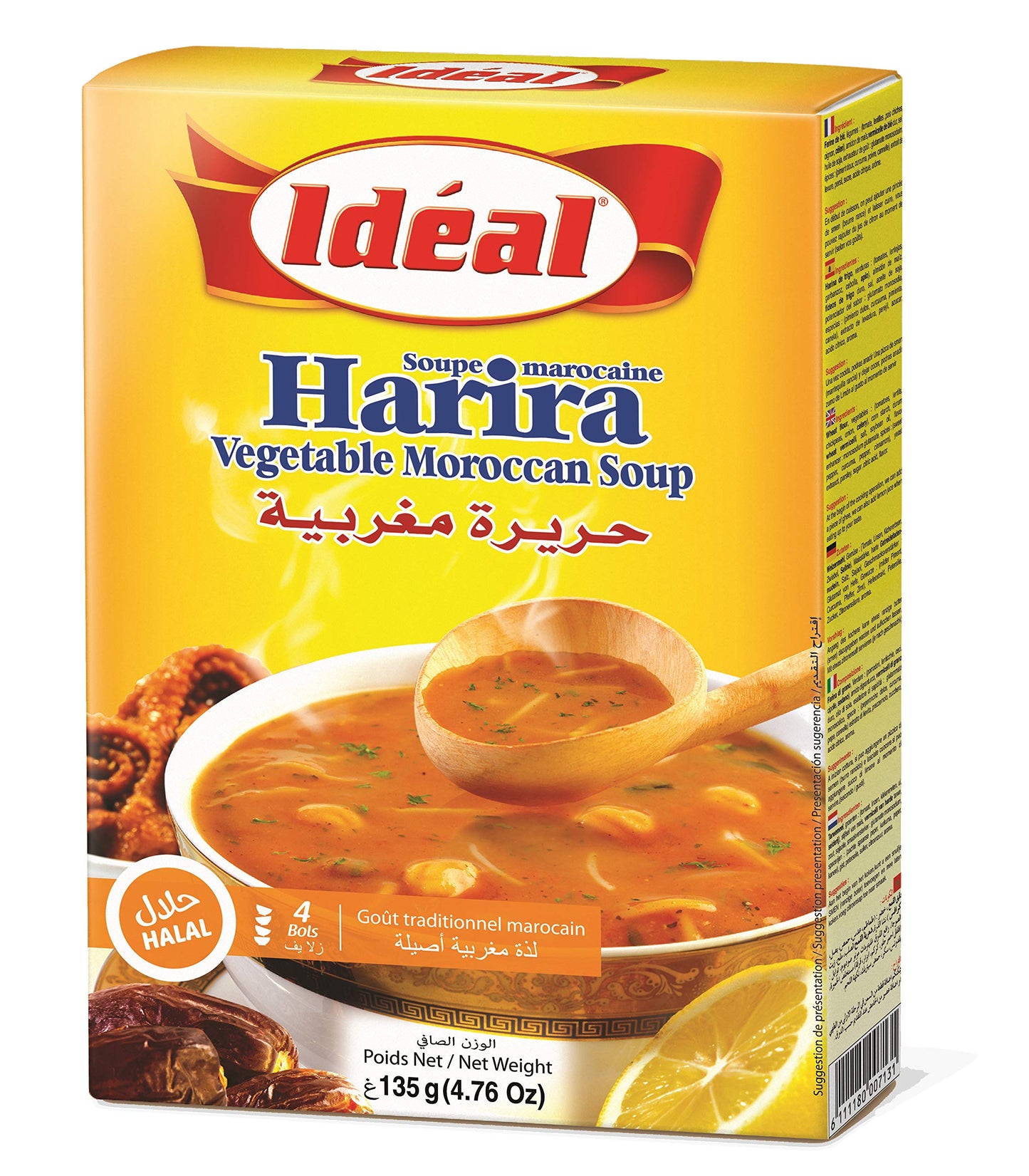 Idéal Harira Vegetable Moroccan Soup – 135g