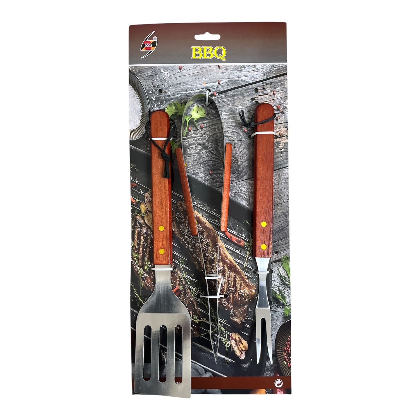 3-Piece BBQ Grill Tool Set