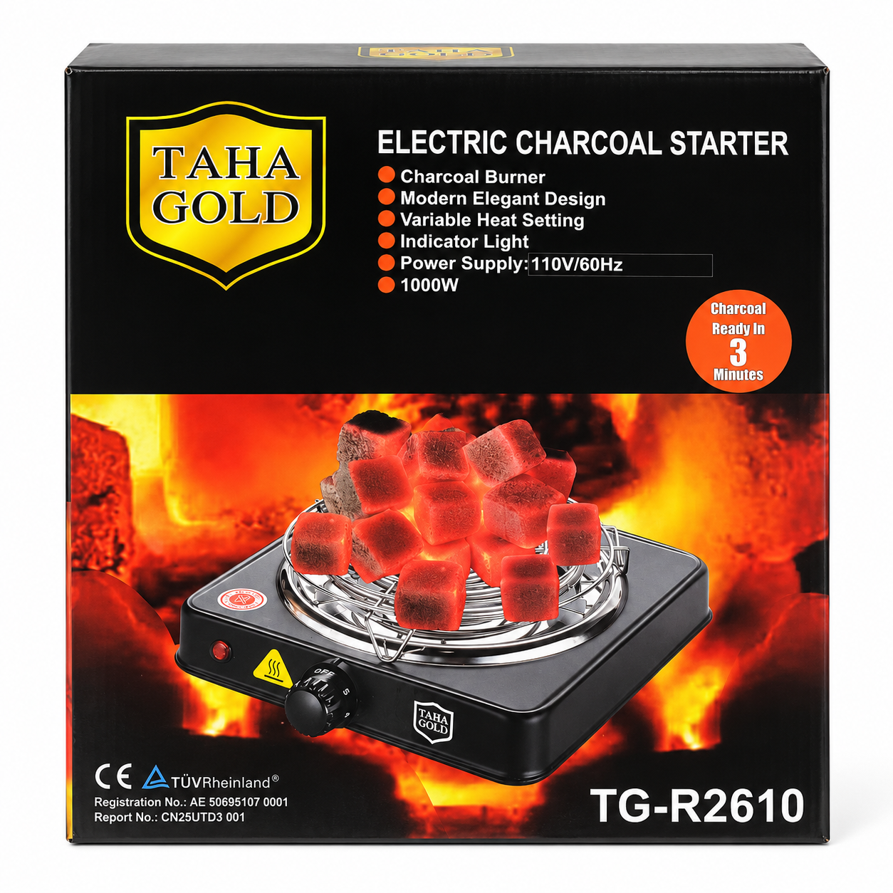 Electric Charcoal Starter –1000W
