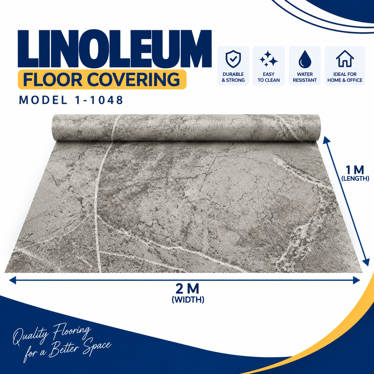 Linoleum Floor Covering #1-1048