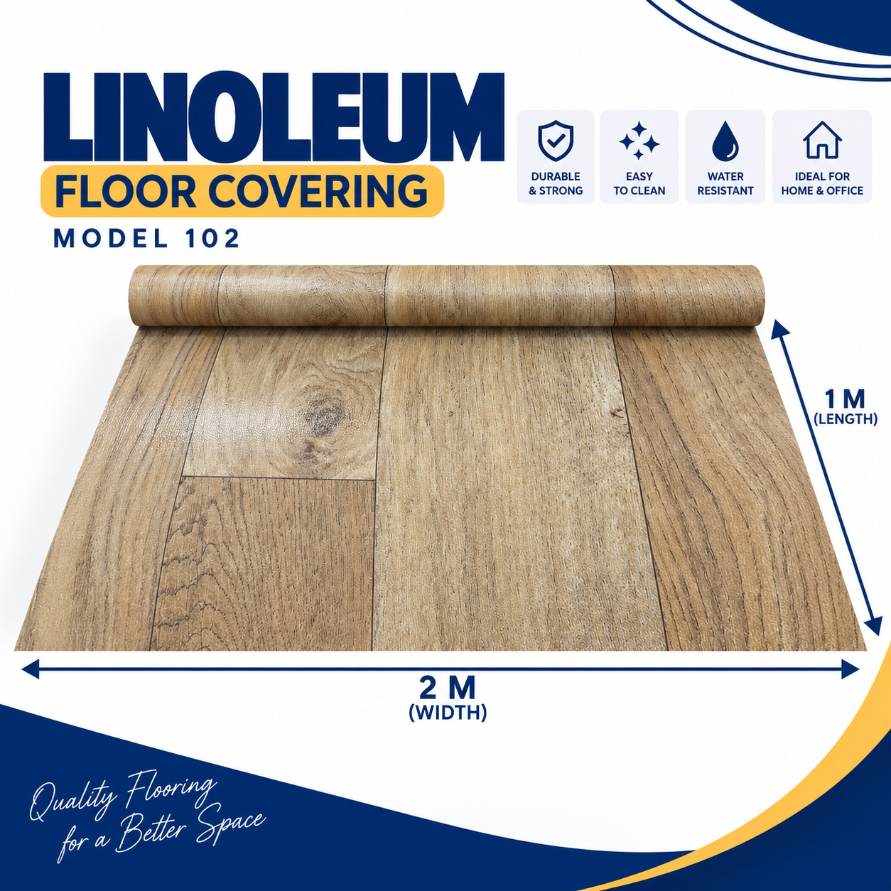 Linoleum Floor Covering #102