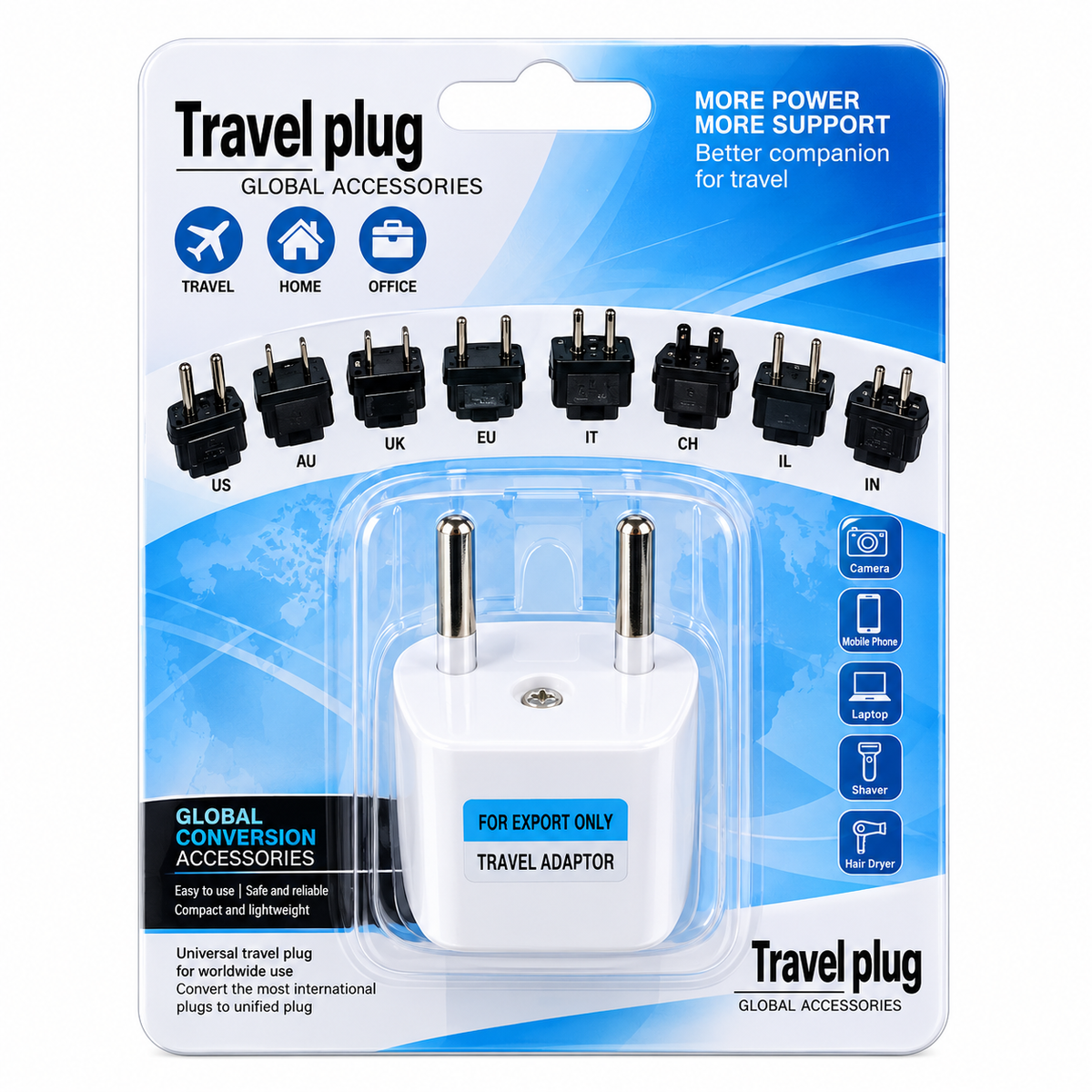Universal Travel Plug Adapter