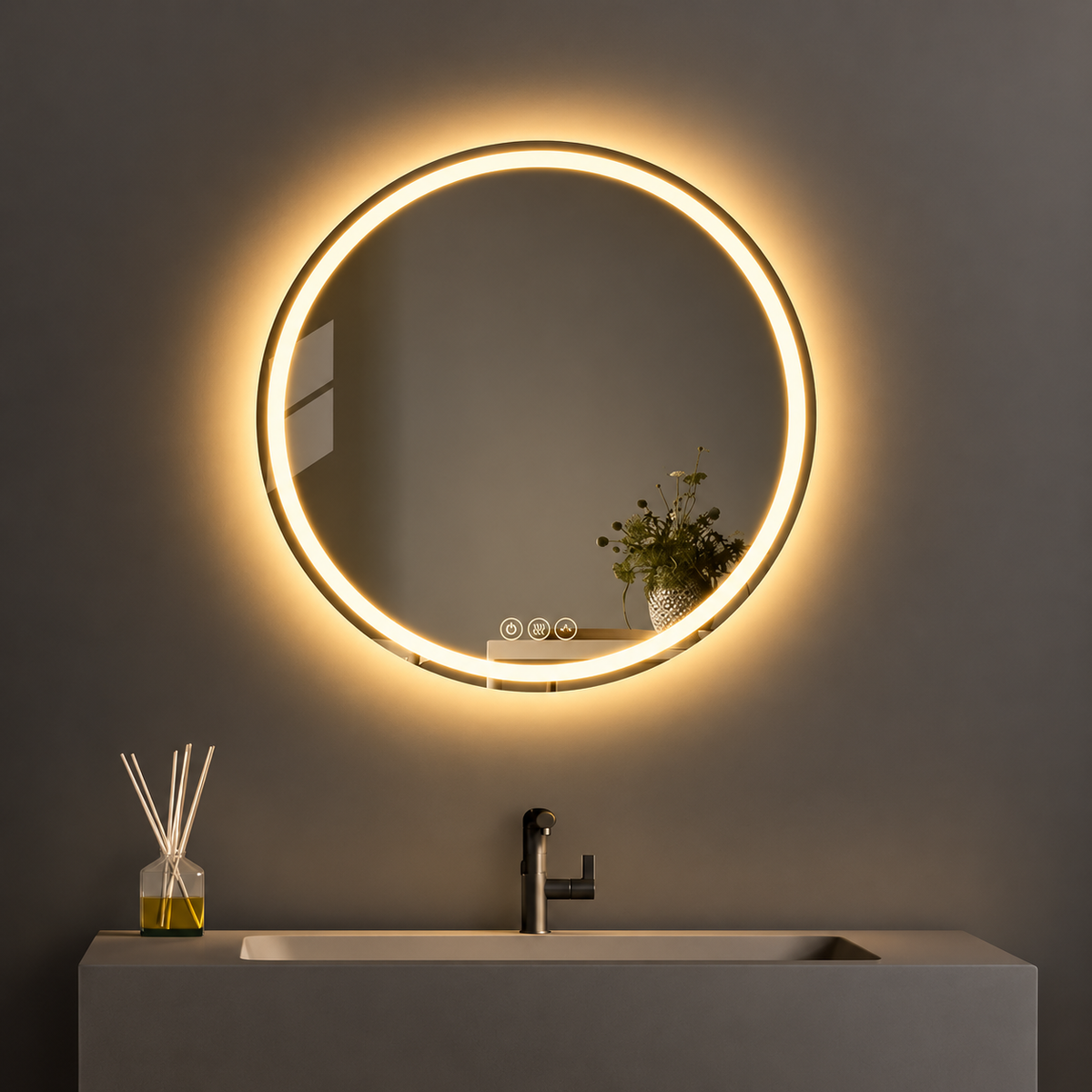 Mirror 14/ 60CM / Led Light