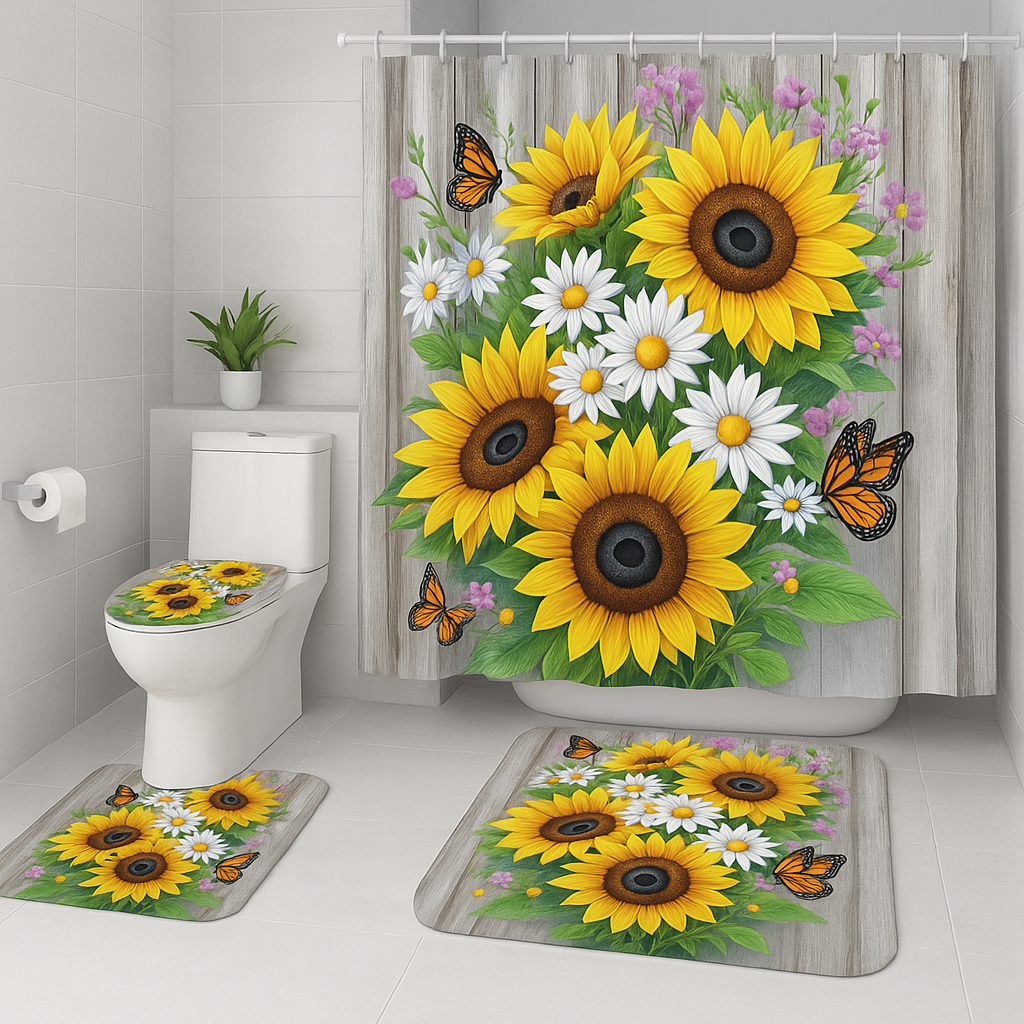 Sunflower & Daisy Bloom Design