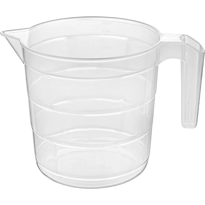 Clear Plastic Measuring Pitcher 1.65 Lt