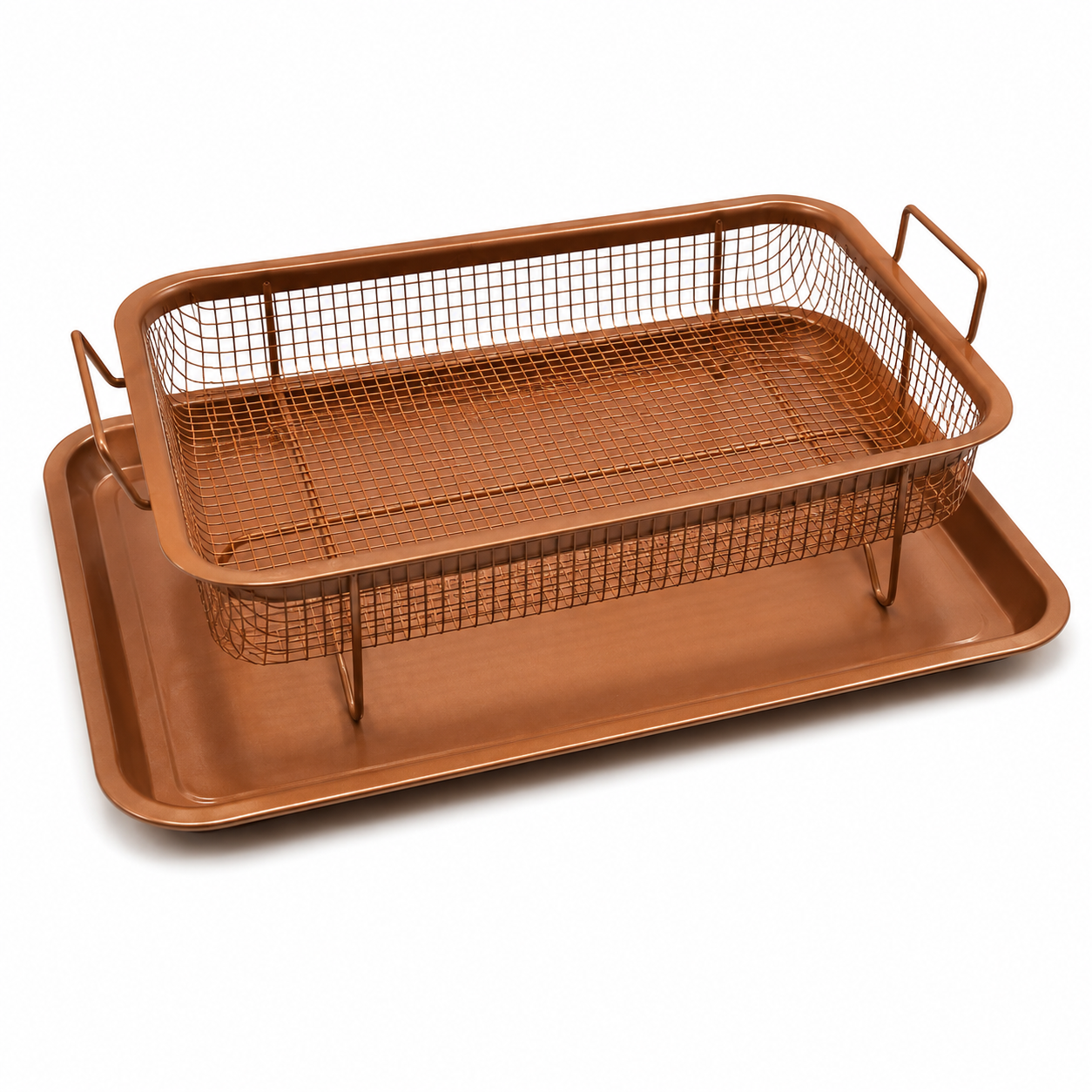 Air Fryer Basket & Baking Sheet Set