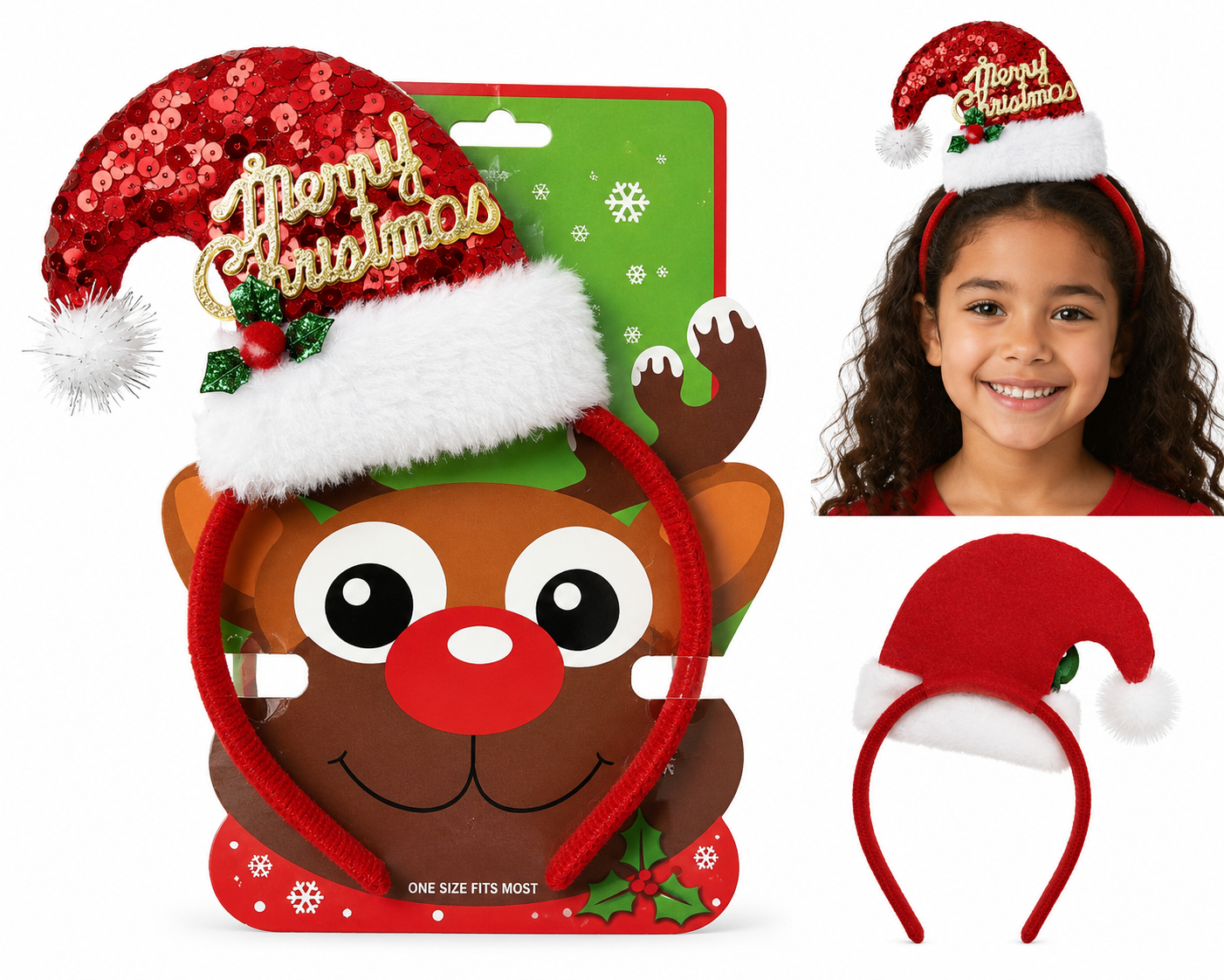 Christmas Santa Headband