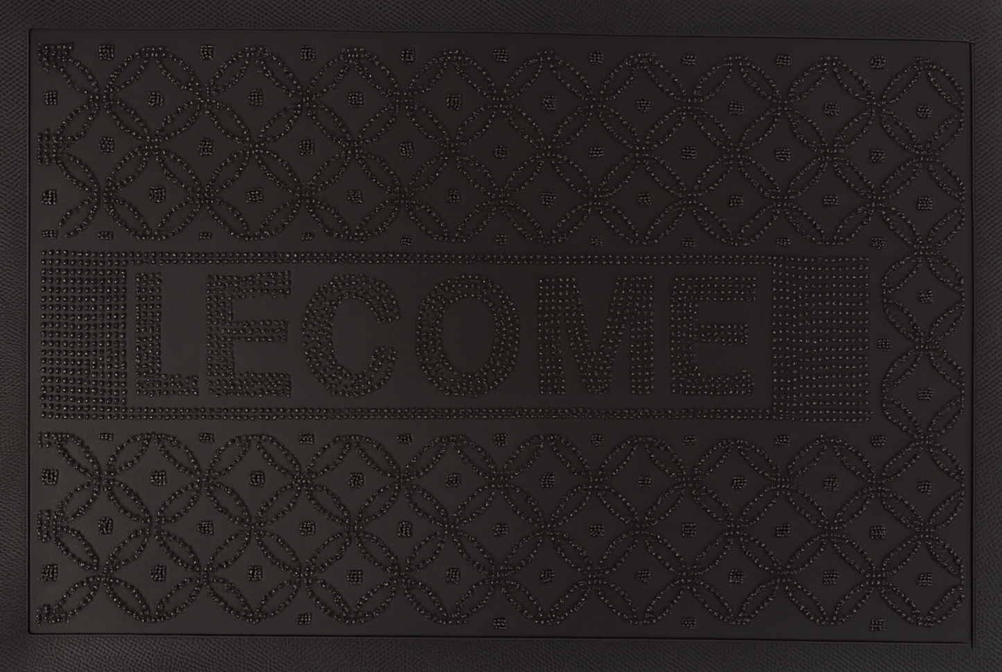 Geometric Dot Welcome Mat-45 cm X 75 cm