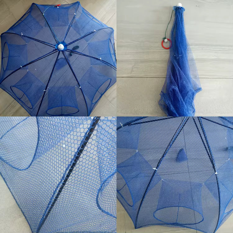 Foldable Umbrella Fishing Net Trap
