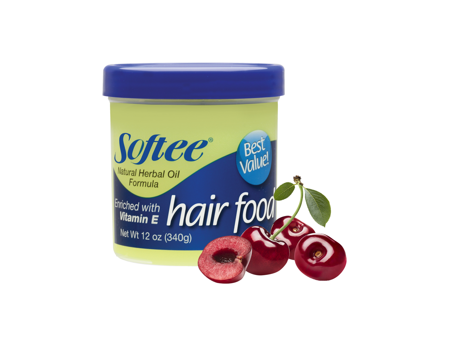 Softee Hair Food with Vitamin E – 12 oz (340 g)