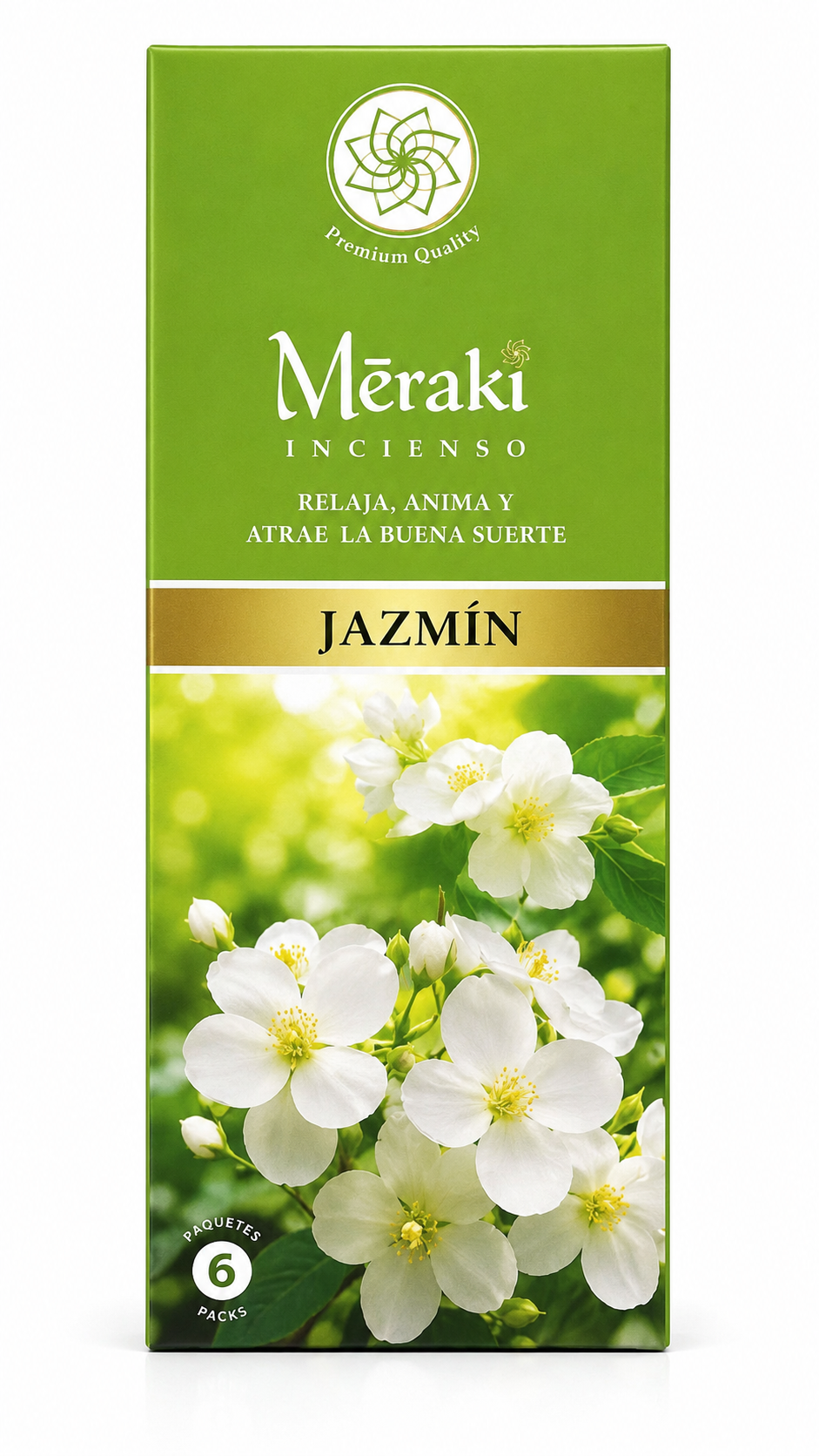 Mëraki Jasmine Incense – 6 Packs