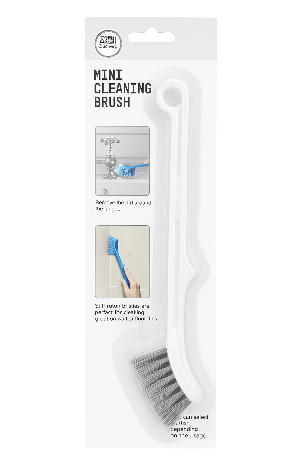 Mini Cleaning Brush – Faucet & Tile