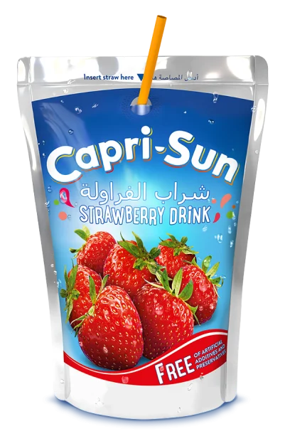 Capri-Sun Strawberry Fruit Drink-200ml