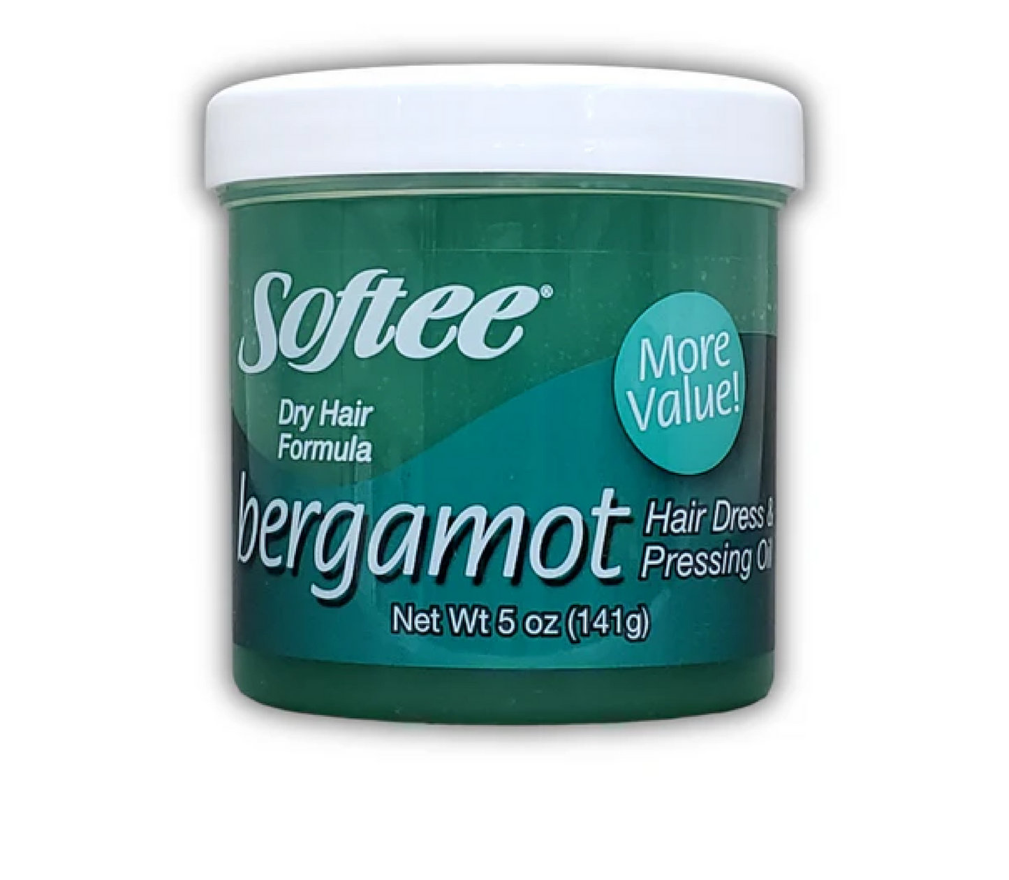 Softee Bergamot Hair Dress & Pressing Oil (5 oz / 141 g)