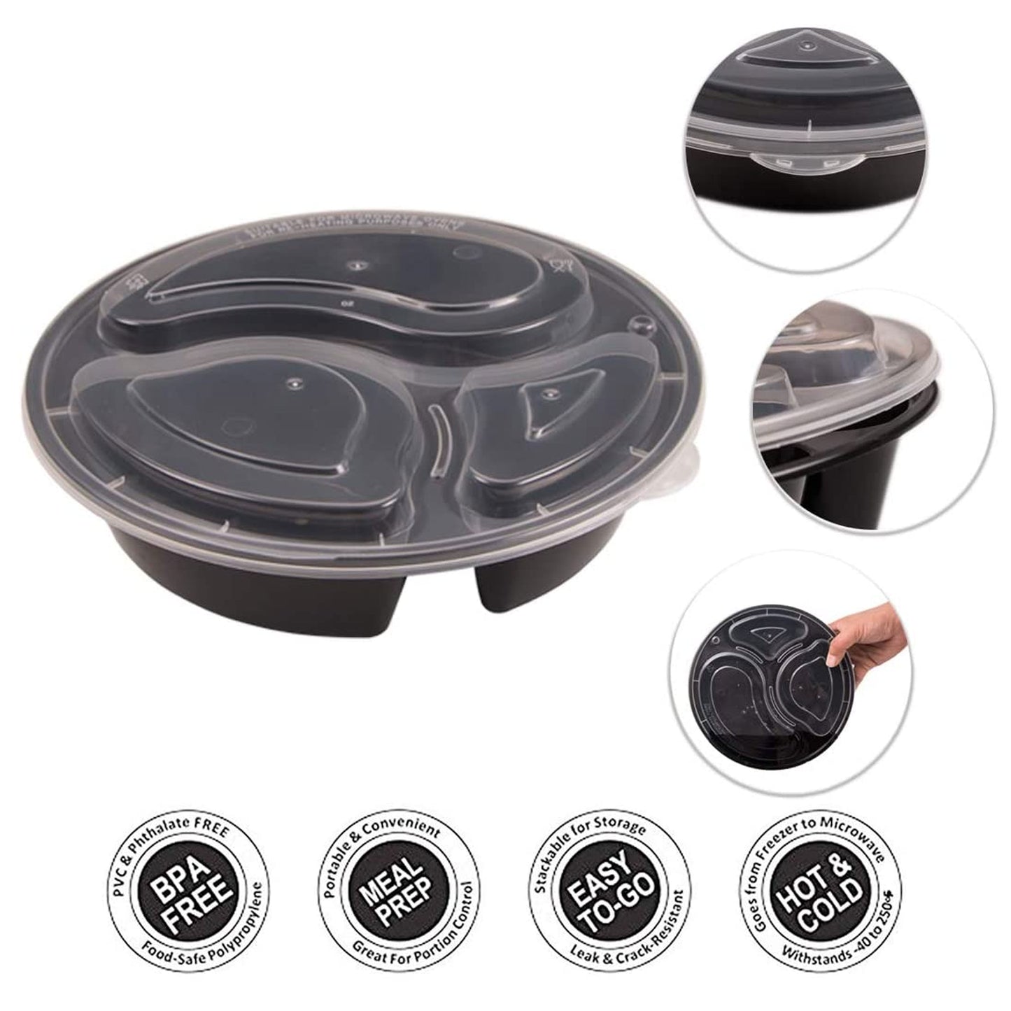 Round Plastic Tableware