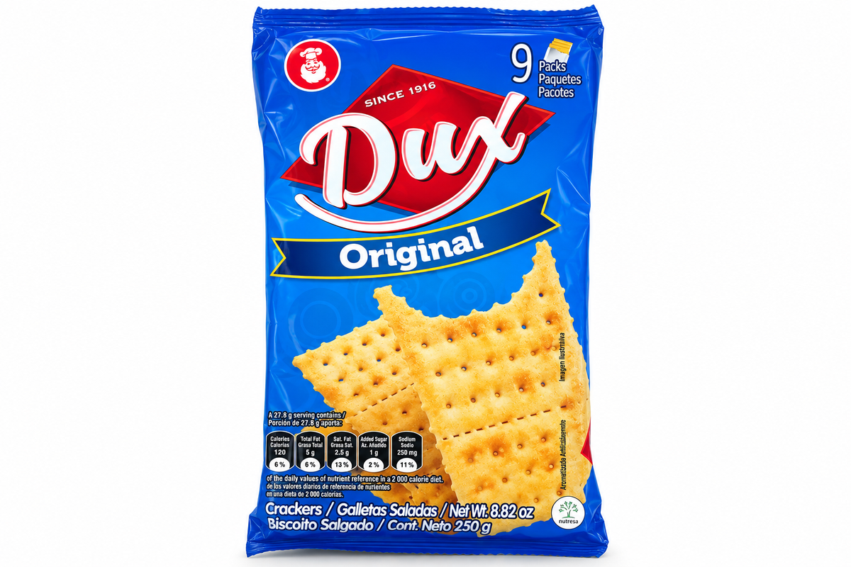 Dux Original Crackers 250g 9 pack