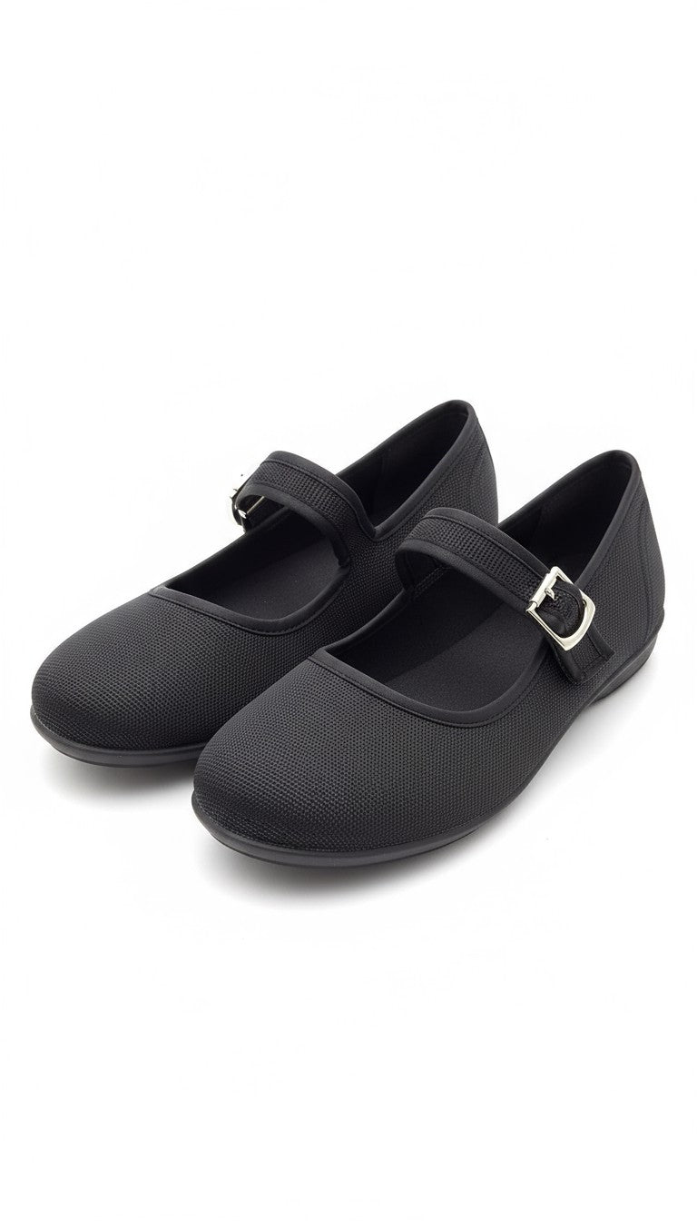 Black Flat Shoes