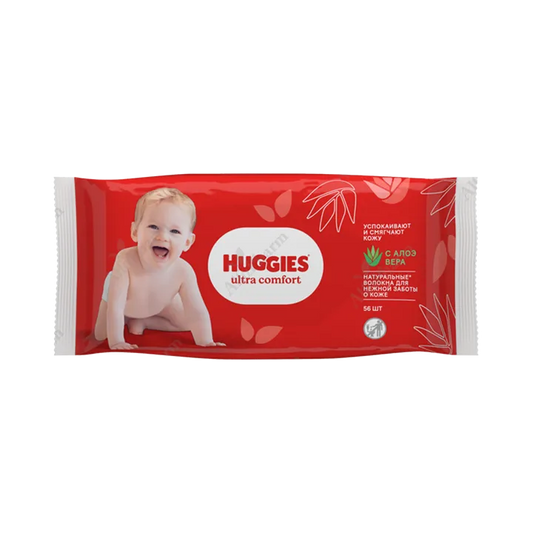 Huggies Baby Wipes 56 Sheets