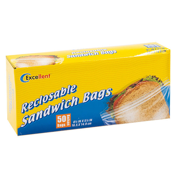 Excellent Reclosable Bags – Sandwich &Freezer