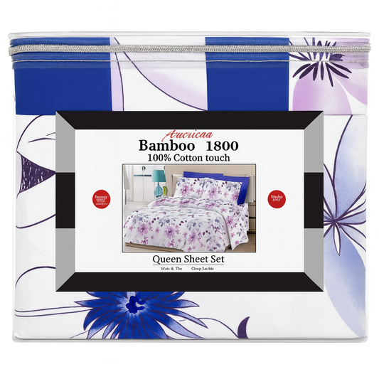Organic Bamboo Printed-Queen Size