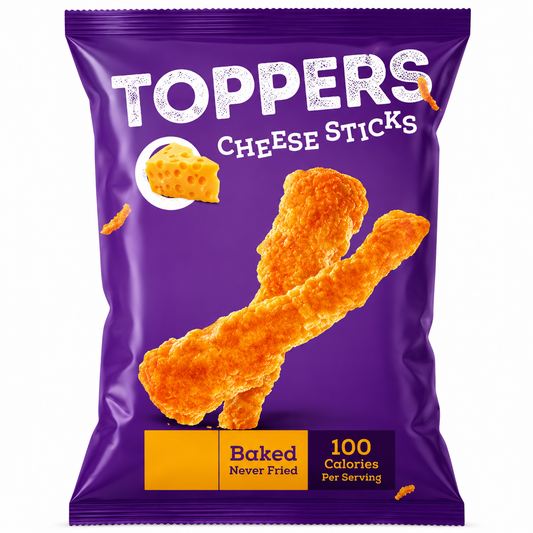 Toppers Cheese Sticks 45g