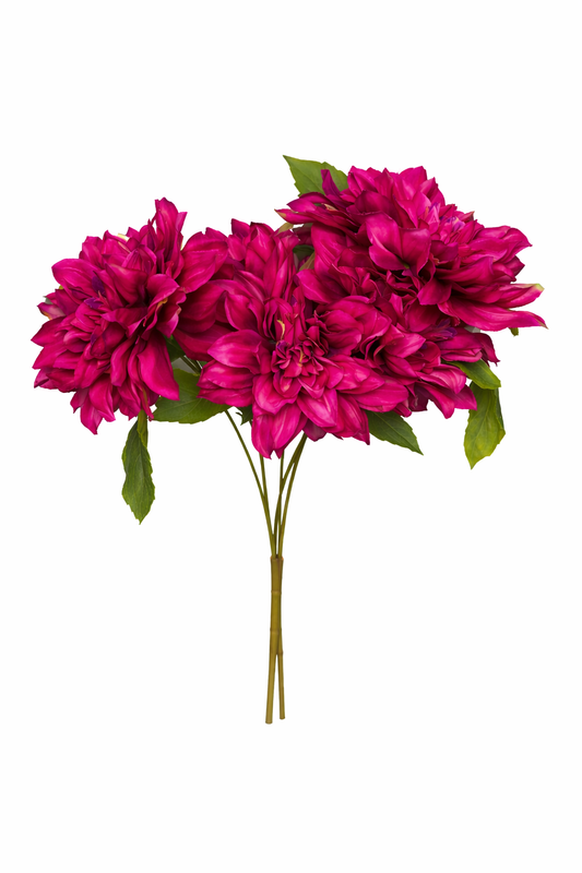 Artificial Dahlia Bouquet – Lifelike Floral Arrangement