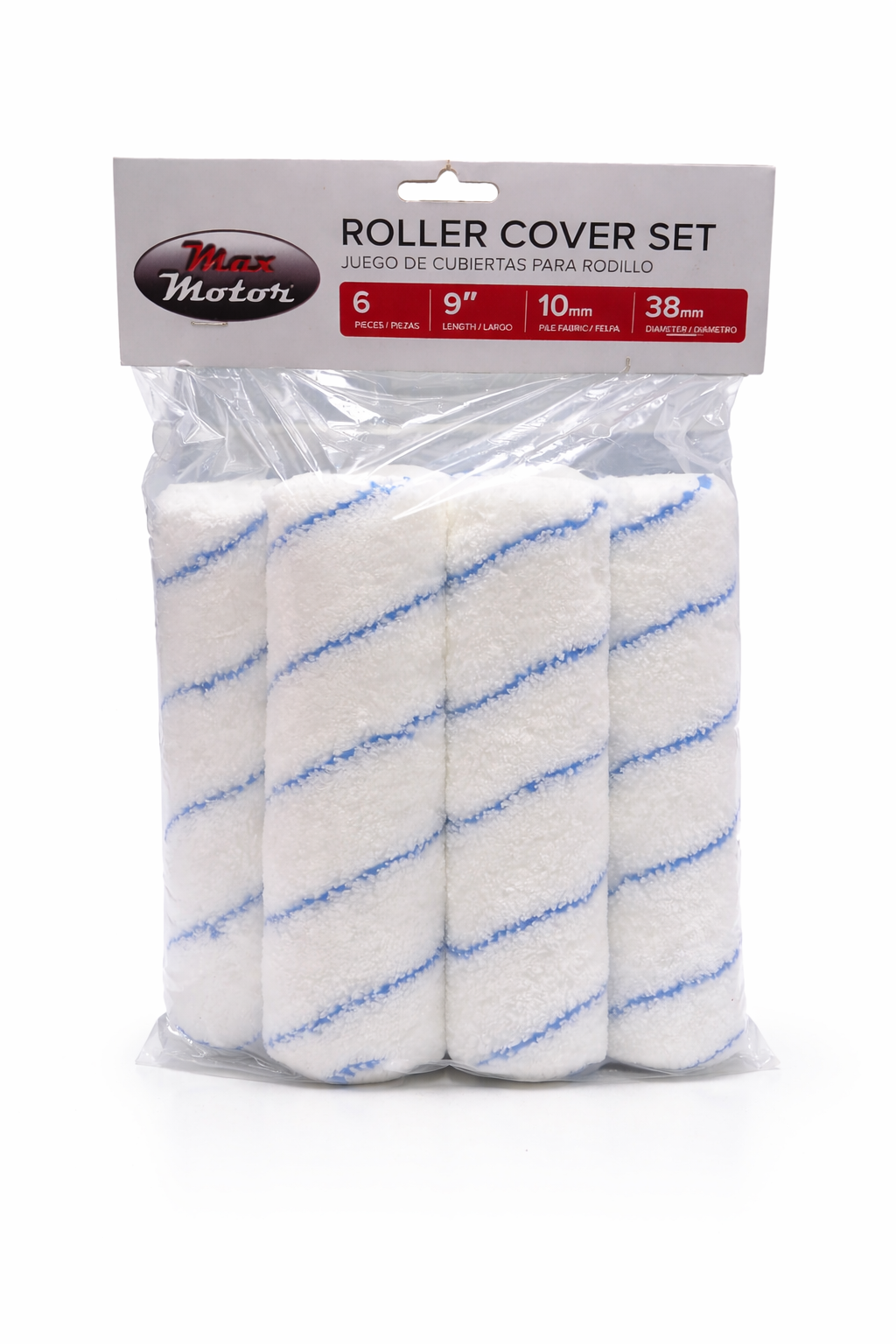 Max Motor Roller Cover Set-6 PCs
