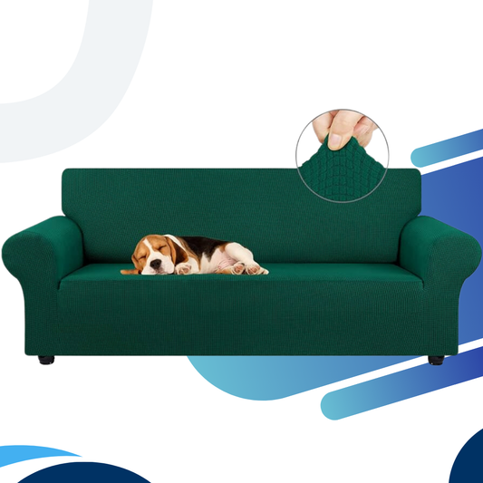 Elastic Sofa Cover 3 Seater (Popcorn)