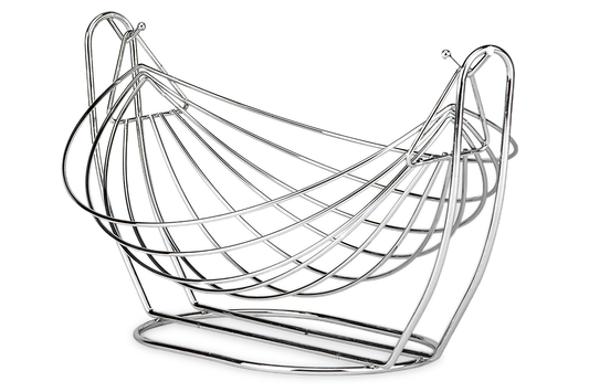 Chrome Wire Fruit Basket