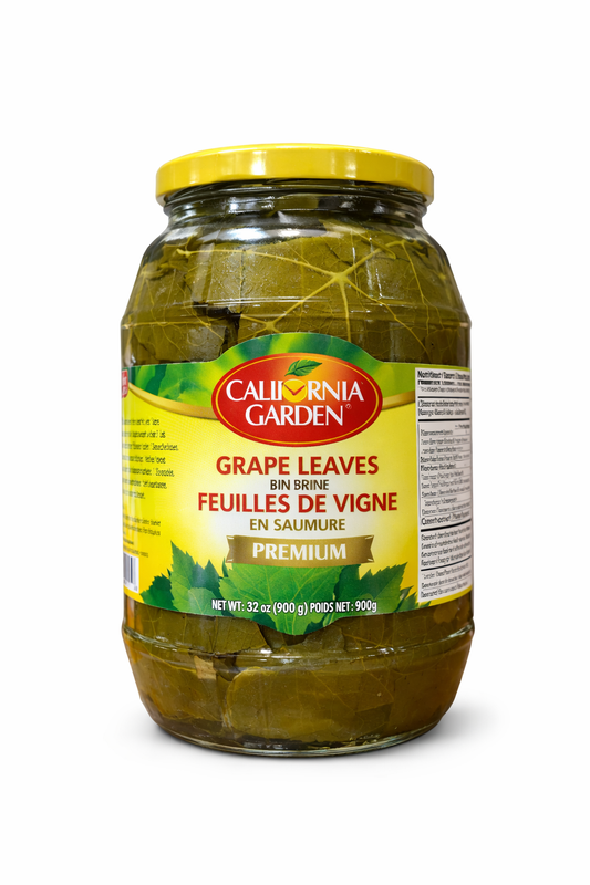 CALIFORNIA GARDEN VINE LEAVES 12x908g