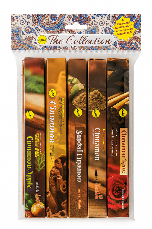 Cinnamon Incense Sticks (4-Pack Assortment)
