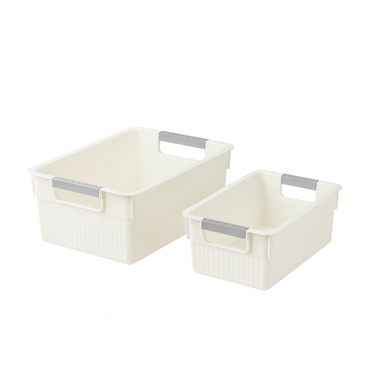 Multi-Size Plastic Storage Bins