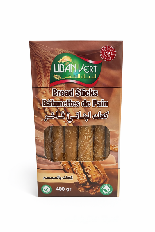 Liban Vert Sesame Bread Sticks –  400g