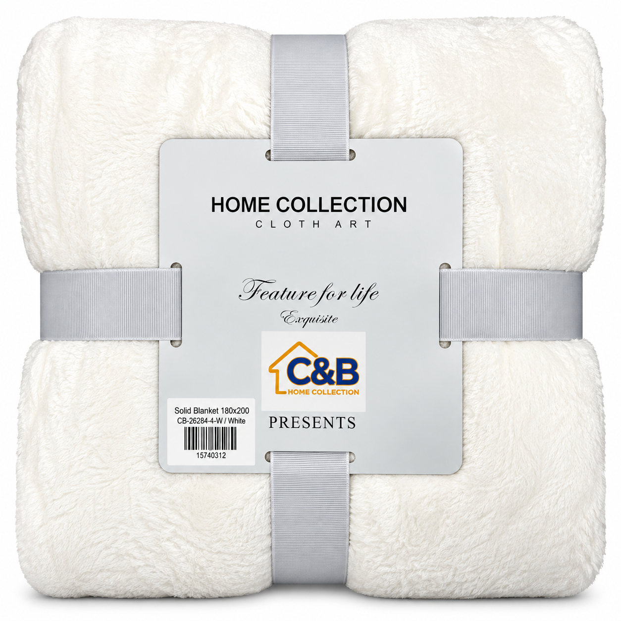 Blanket 180x200-White