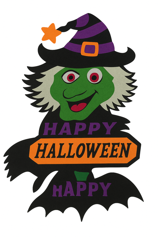 Witch Halloween Decoration