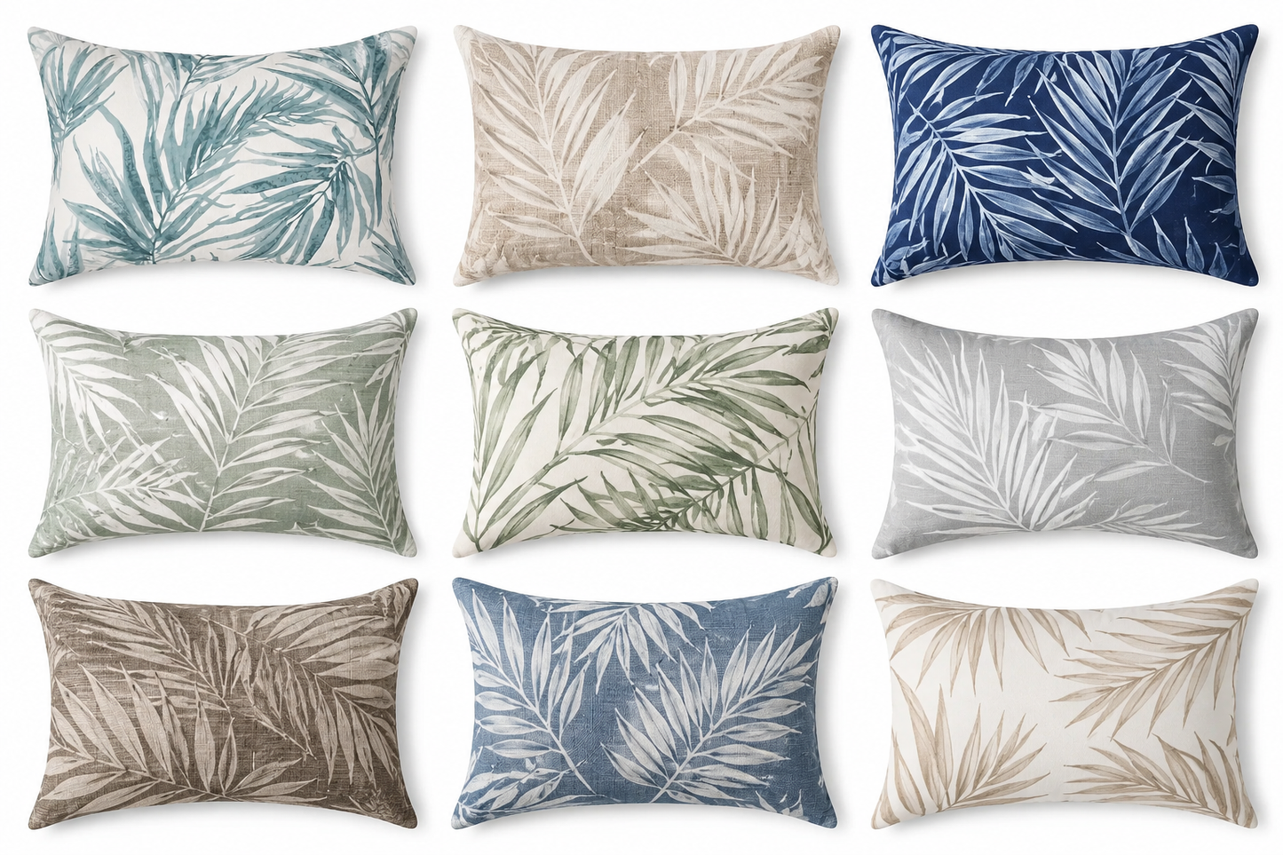 Tropical Leaf Decorative Pillow