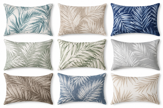 Tropical Leaf Decorative Pillow