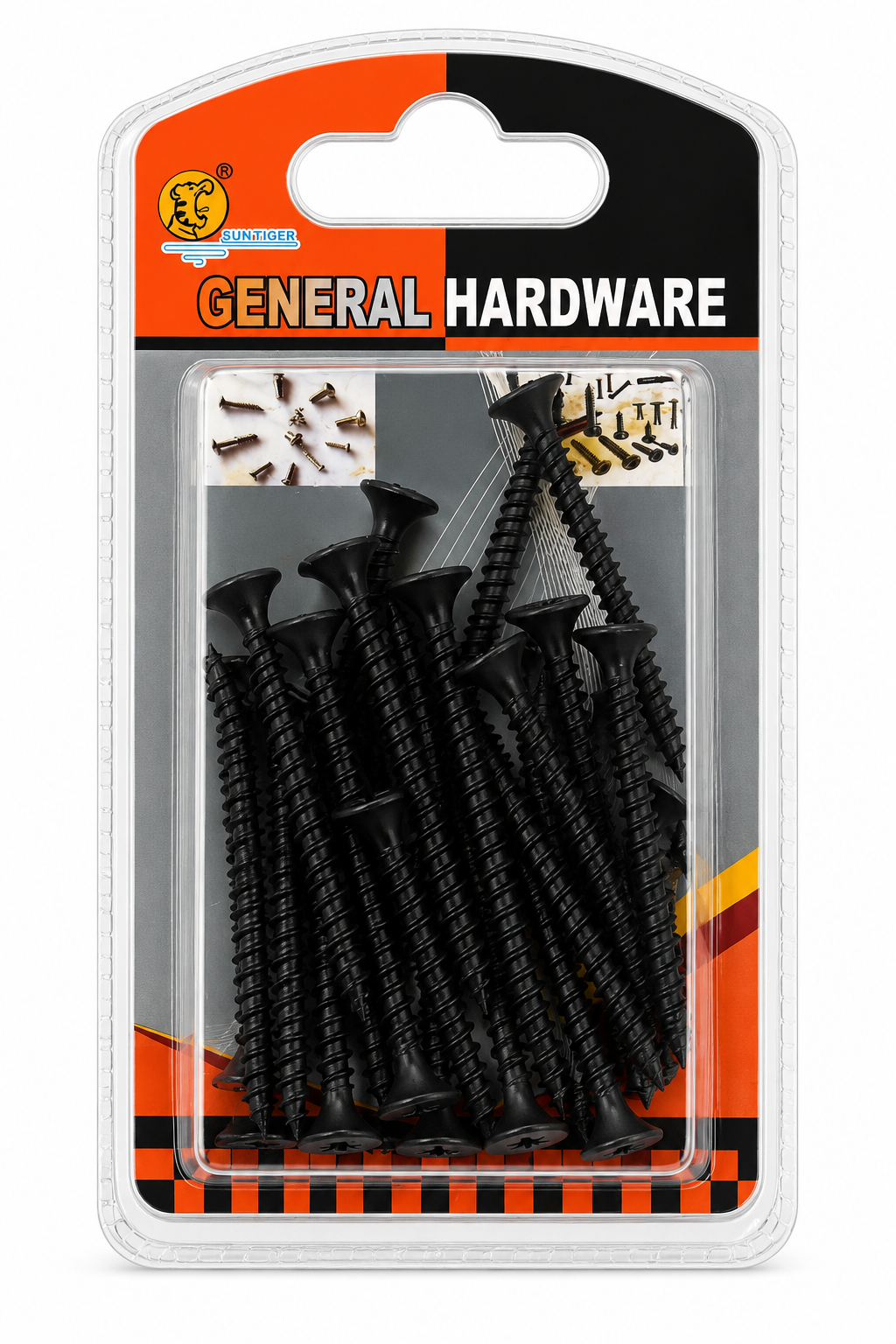 General Hardware Black Screws
