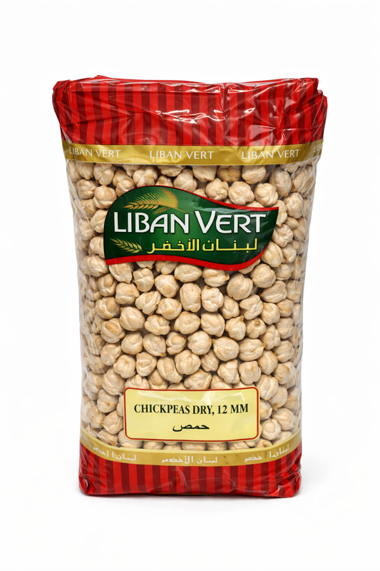 Liban Vert Chickpeas Dry (12 mm) – 1000 g