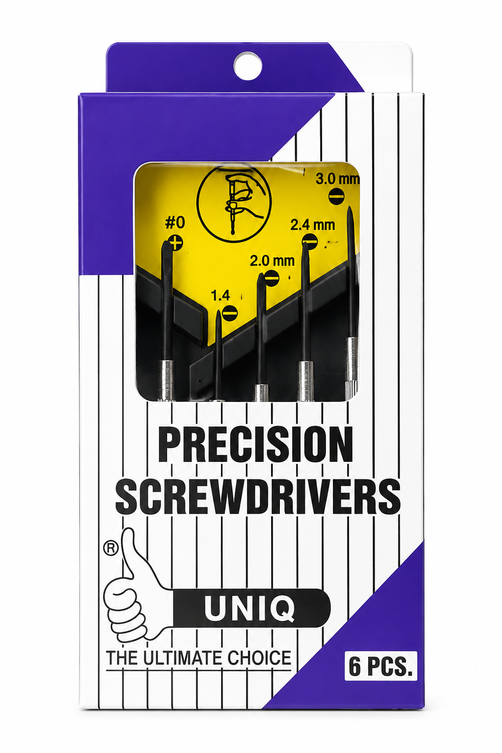 UNIQ 6-Piece Precision Screwdriver Set