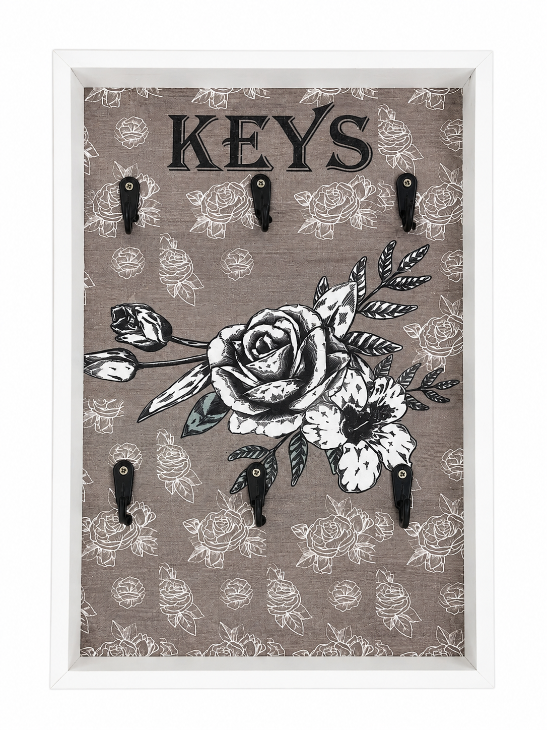 Decorative Wooden Key Holder