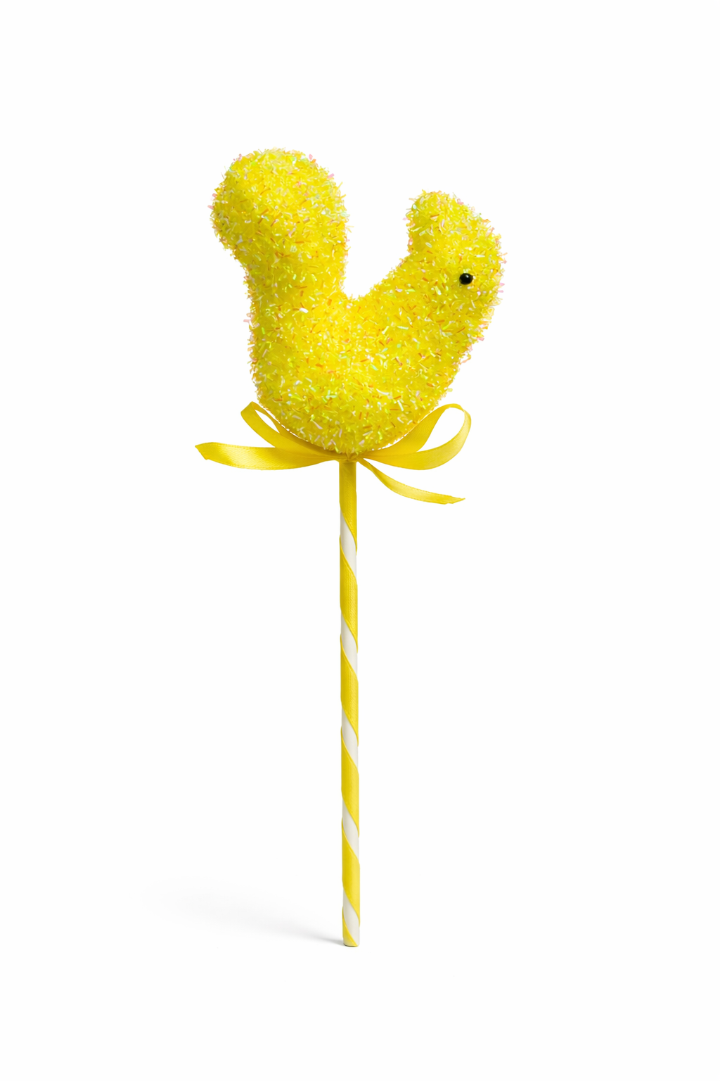 Easter Chick Decorative Pick – Yellow