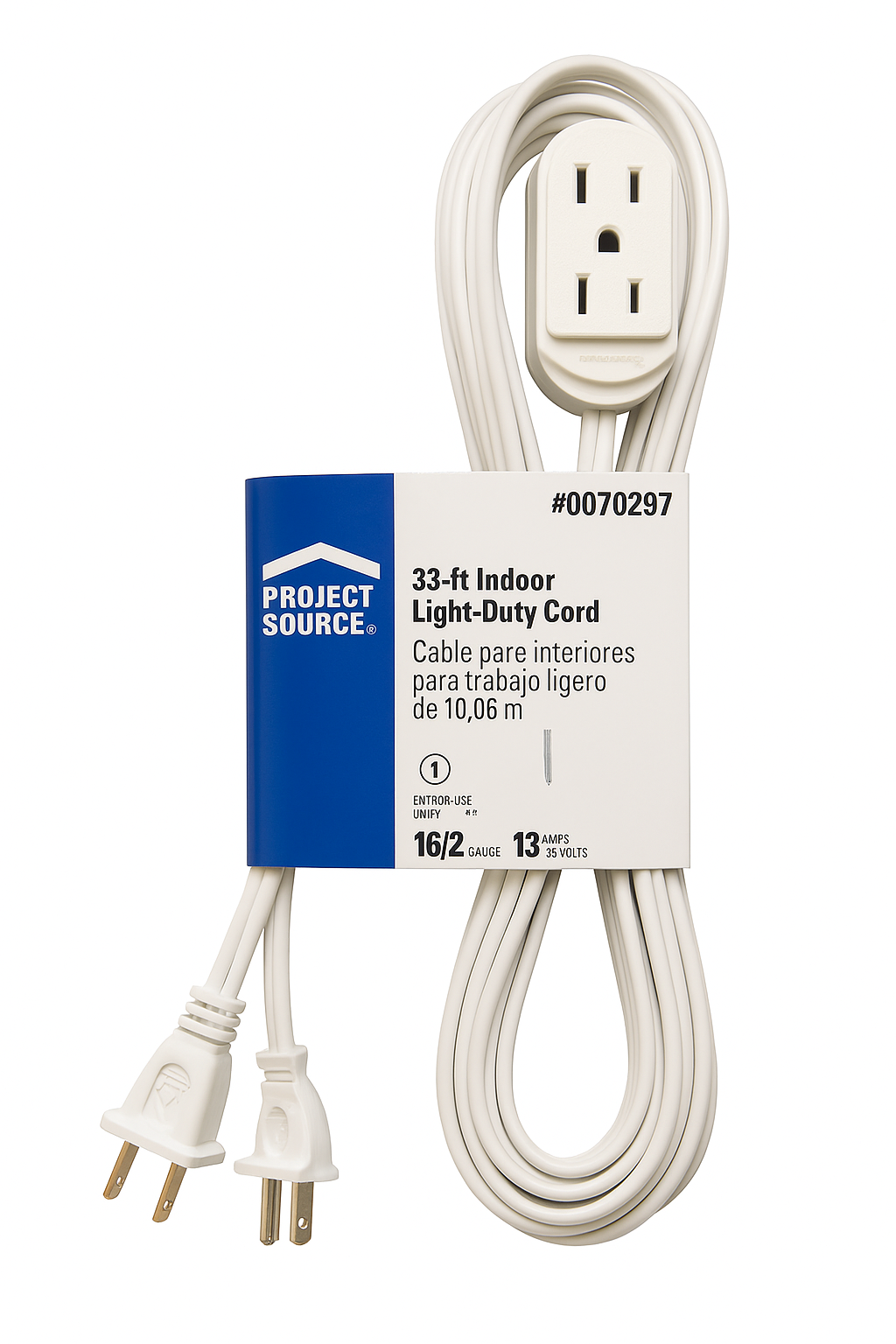 Extension Cord (White)